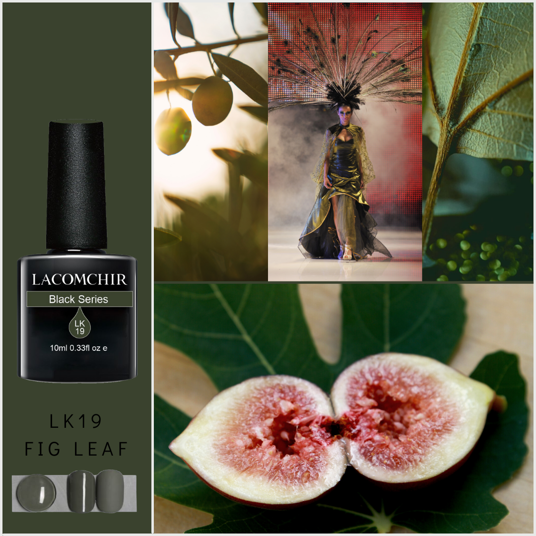 Επαγγελματικό ημιμόνιμο βερνίκι νυχιών Lacomchir Black Series