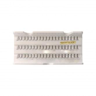 Τουφάκια Βλεφαρίδες Κοντά μαύρα - 60Τεμ - 19075-1