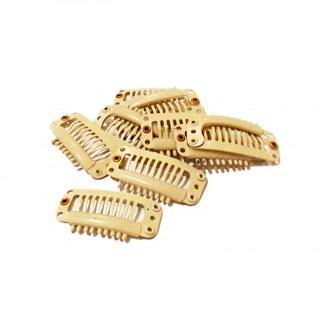 Κλίπς για Τρέσες Ξανθό - 10Τεμ - 21175-2