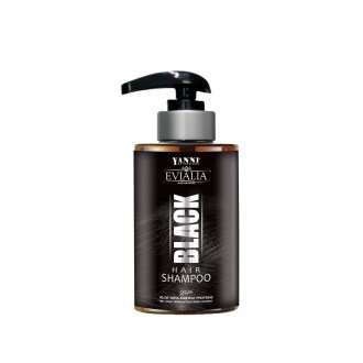 Evialia Black Shampoo Χρωμοσαμπουάν Με Πρωτεΐνες Σιταριού κ Aloe Vera-300ml 10069