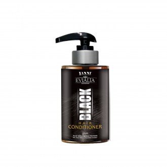 Evialia Black Conditioner Με Πρωτεΐνες Σιταριού κ Aloe Vera για ενίσχυση του χρώματος με το Black Shampoo-300ml 10100