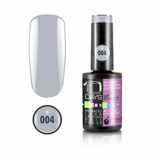 10Days Gel Effect Βερνίκι Νυχιών 004 Γκρι - 11ml - 18020-004