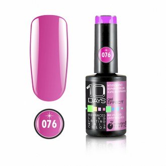 10Days Gel Effect Βερνίκι Νυχιών 076 Ροζ Φούξια- 11ml - 18020-076
