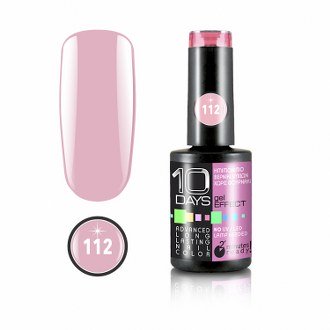 10Days Gel Effect Βερνίκι Νυχιών 112 Ροζ κουφετί - 11ml - 18020-112