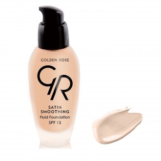 Satin Smoothing Fluid Foundation Golden Rose No.24 - 19545-24