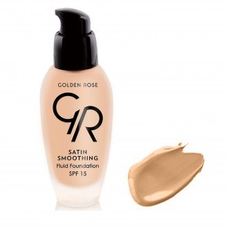 Satin Smoothing Fluid Foundation Golden Rose No.34 - 19545-34