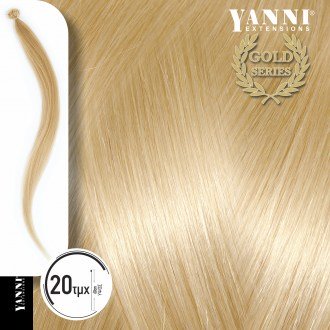 Extensions Κερατίνης Φυσική Τρίχα Νο 10.00 Πλατινέ Ξανθό - 60cm - 21103-1000