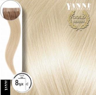 Τρέσα Φυσική Τρίχα Αυτοκόλλητη Νο 10.00 Ξανθό Πλατινέ - 50cm - 21108-1000