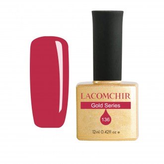 Lacomchir UV - LED Gold 136 Coral Passion - 12ml - 23000-136