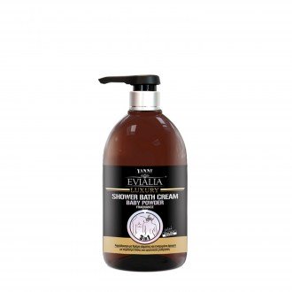 Evialia Shower Bath Baby Powder με Κρέμα Σώματος κ 18 ενεργά συστατικά 25003-6