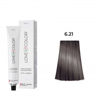 Love Me Color Βαφή μαλλιών 6.21 Ξανθό Σκούρο Ιριζέ-100ml N10000-621