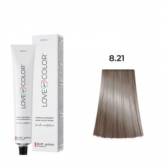 Love Me Color Βαφή μαλλιών 8.21 Ξανθό Ανοιχτό Ιριζέ-100ml N10000-821