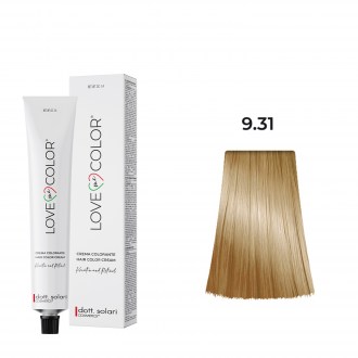 Love Me Color Βαφή μαλλιών 9.31 Πολύ Ανοιχτό Ξανθό Μπεζ-100ml N10000-931