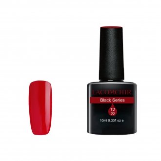 Lacomchir UV/LED Black Series TD063 Rose Red - 10ml - 23002-TD063