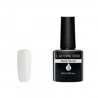 Lacomchir UV/LED Black Series TD150 Glossy French - 10ml - 23002-TD150