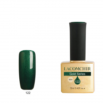 Lacomchir UV - LED Premium Gold 122 Mermaid Green- 12ml - 23010-122