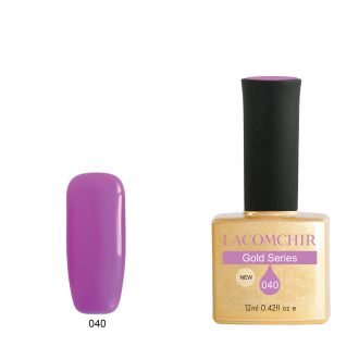 Lacomchir UV - LED Premium Gold 040 Pansy Flower -12ml - 23010-040