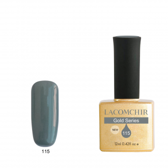 Lacomchir UV - LED Premium Gold 115 Smoked Glitter -12ml - 23010-115