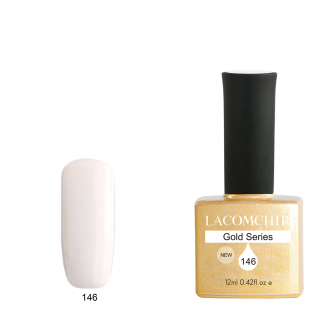 Lacomchir UV - LED Premium Gold 146 Absolute White - 12ml - 23010-146