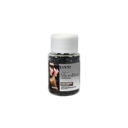 Micro Rings Σκούρο Καφέ Συσκευασία - 500Τεμ - 21174-1