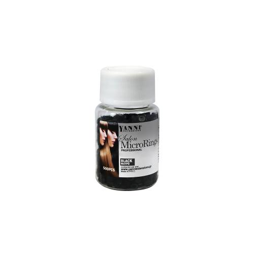 Micro Rings Μαύρα Συσκευασία - 500Τεμ - 21174