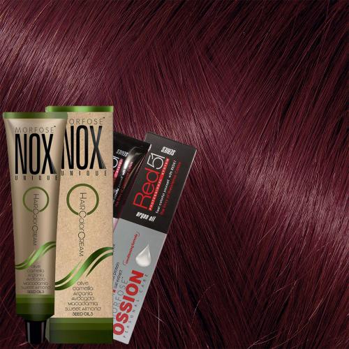 Ossion Nox Morfose Βαφή Μαλλιών 6.65 Ξανθό Κόκκινο Ενισχυμένο-60ml N10017-665