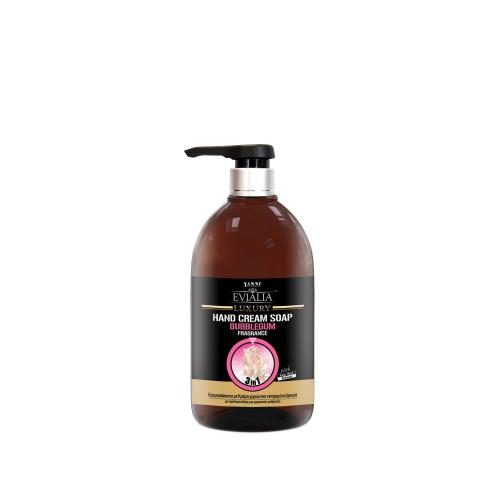 Evialia Hand Cream Soap Τσιχλόφουσκα με Κρέμα κ 18 ενεργά συστατικά-1lt 25005-4