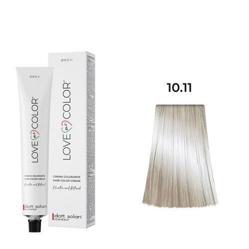 Love Me Color Βαφή μαλλιών 10.11 Πλατινέ Σαντρέ Έντονο-100ml N10000-1011