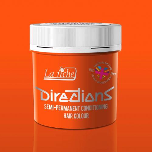 Directions Ημιμόνιμη Βαφή Μαλλιών Fluorescent Orange - 88ml - 10015-6