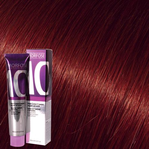 Morfose 10 Βαφή Μαλλιών 7.6 Κόκκινο της Φωτιάς- 100ml - 10023-76