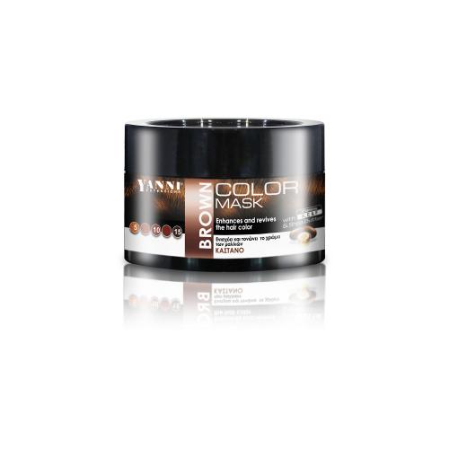 Yanni Χρωμομάσκα Καστανό - 250ml - 10060