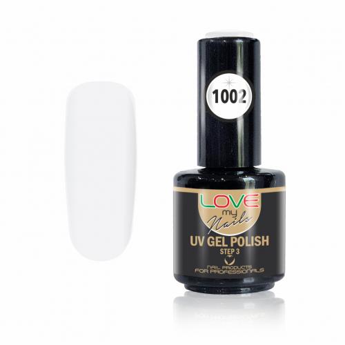 Love My Nails Ημιμόνιμο Βερνίκι Νυχιών UV/LED 1002 Γαλακτερό Γαλλικού-16ml 18003-1002