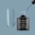 Lacomchir UV/LED Black Series TD017 Moody Blue-10ml - 23002-TD017