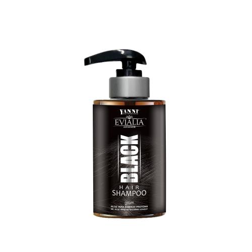 Evialia Black Shampoo Χρωμοσαμπουάν Με Πρωτεΐνες Σιταριού κ Aloe Vera-300ml 10069