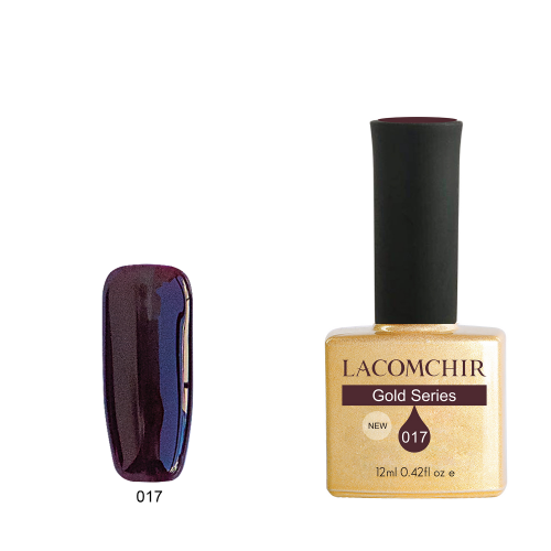 Lacomchir UV - LED Premium Gold 017 Absolute Bordeaux - 12ml - 23010-017