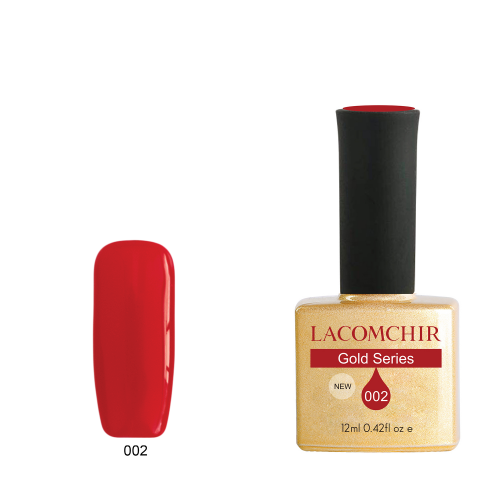 Lacomchir UV - LED Premium Gold 002 Candy Red -12ml - 23010-002