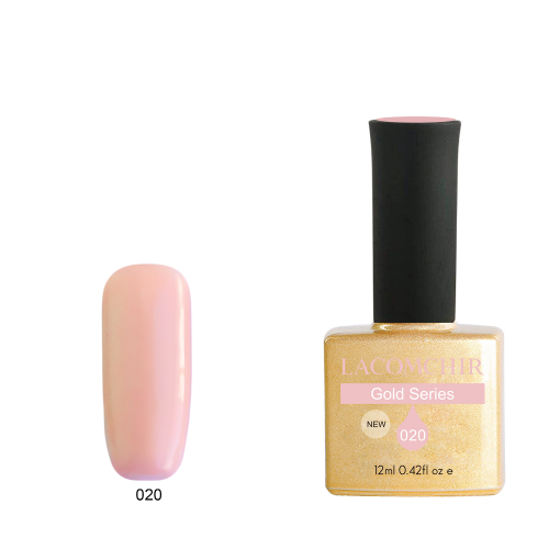 Lacomchir UV - LED Premium Gold 020 Ballet Pink -12ml - 23010-020