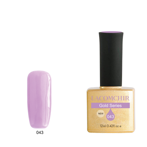 Lacomchir UV - LED Premium Gold 043 Purple Visually - 12ml - 23010-043