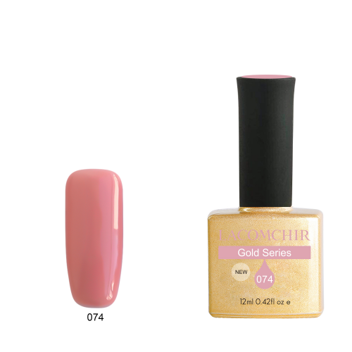 Lacomchir UV - LED Premium Gold 074 Nude Lust -12ml - 23010-074