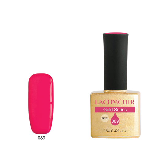 Lacomchir UV - LED Premium Gold 089 Sun Kissed Coral -12ml - 23010-089