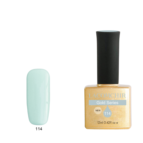 Lacomchir UV - LED Premium Gold 114 Hint of Mint -12ml - 23010-114