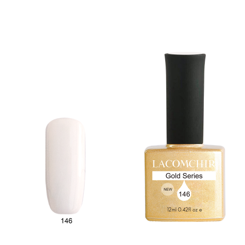 Lacomchir UV - LED Premium Gold 146 Absolute White - 12ml - 23010-146